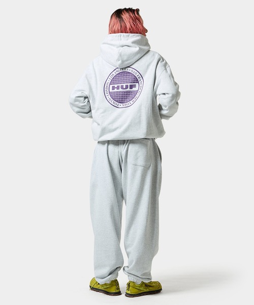 HUF（ハフ）の「MANHOLE FULL ZIP HOODIE（パーカー・メンズ・アッシュグレー/ブラック/ネイビー・S/M/L/XL/XXL）」の22枚目の写真