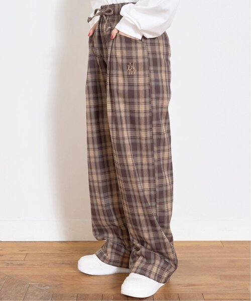 LOVETOXIC（ラブトキシック）の「サマ見えイージーチェックプルオンパンツ（その他パンツ・キッズ・ブラウン/ネイビー・L:160cm/M:150cm/S:140cm/130cm）」の3枚目の写真