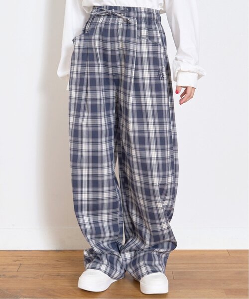 LOVETOXIC（ラブトキシック）の「サマ見えイージーチェックプルオンパンツ（その他パンツ・キッズ・ブラウン/ネイビー・L:160cm/M:150cm/S:140cm/130cm）」の5枚目の写真