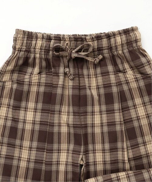 LOVETOXIC（ラブトキシック）の「サマ見えイージーチェックプルオンパンツ（その他パンツ・キッズ・ブラウン/ネイビー・L:160cm/M:150cm/S:140cm/130cm）」の11枚目の写真