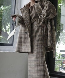 waist frill shaggy pencil SK