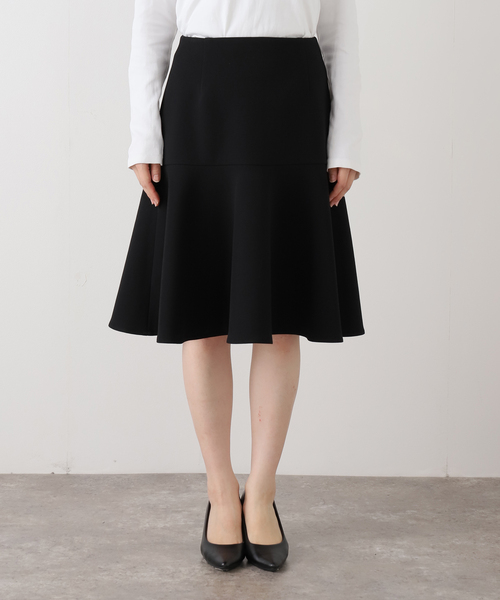 メッシュボンディングフレア―ドスカート MESH BONDING FLARED SK | ELENDEEK/エレン