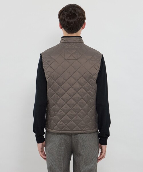 MACKINTOSH LONDON(マッキントッシュ ロンドン)の「ナイロンタフタキルティングベスト(ベスト・メンズ・ブラック/ベージュ系その他7・40/38)」の7枚目の写真