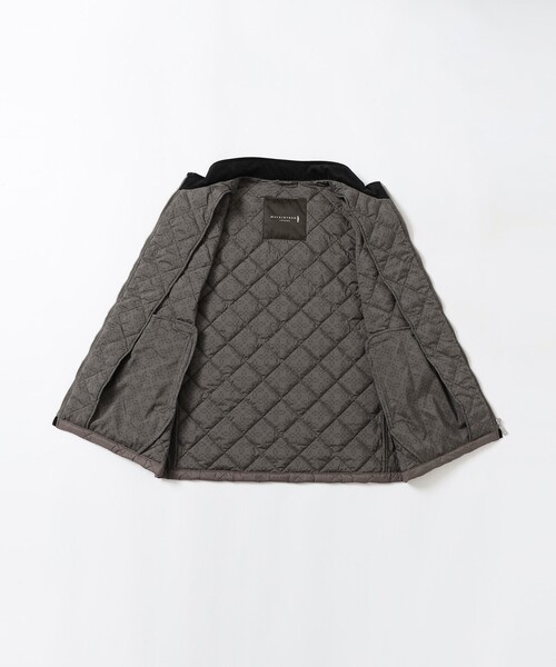 MACKINTOSH LONDON(マッキントッシュ ロンドン)の「ナイロンタフタキルティングベスト(ベスト・メンズ・ブラック/ベージュ系その他7・40/38)」の10枚目の写真