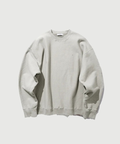 ATON / エイトン】NATURAL DYED URAKE OVERSIZED SWEAT SHIRT
