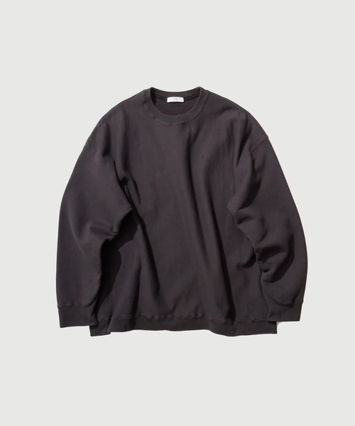 ATON / エイトン】NATURAL DYED URAKE OVERSIZED SWEAT SHIRT