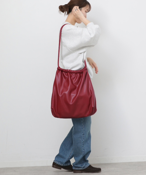 BRIE LEON（ブリーレオン）の「【BRIE LEON/ブリーレオン】 Alma XL（ショルダーバッグ・レディース・ブラック/レッド・FREE）」の9枚目の写真