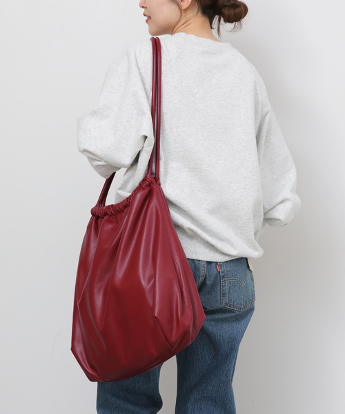 BRIE LEON（ブリーレオン）の「【BRIE LEON/ブリーレオン】 Alma XL（ショルダーバッグ・レディース・ブラック/レッド・FREE）」の11枚目の写真