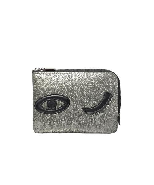 HIROKO HAYASHI(ヒロコハヤシ)の「OSTRO(オストロ)ポーチ財布(財布・レディース・シルバー系4・00)」の2枚目の写真