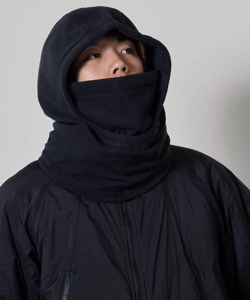 WILD THINGS(ワイルドシングス)の「WILD THINGS/ワイルドシングス POLARTEC STORM HOODIE ポーラテック ストームフーディ バラクラバ(ネックウォーマー/スヌード・メンズ・グリーン/ブラック/グレー・FREE)」の2枚目の写真