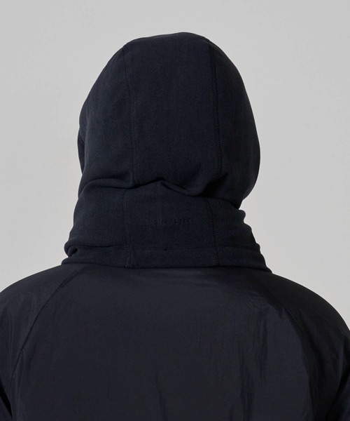 WILD THINGS(ワイルドシングス)の「WILD THINGS/ワイルドシングス POLARTEC STORM HOODIE ポーラテック ストームフーディ バラクラバ(ネックウォーマー/スヌード・メンズ・グリーン/ブラック/グレー・FREE)」の5枚目の写真