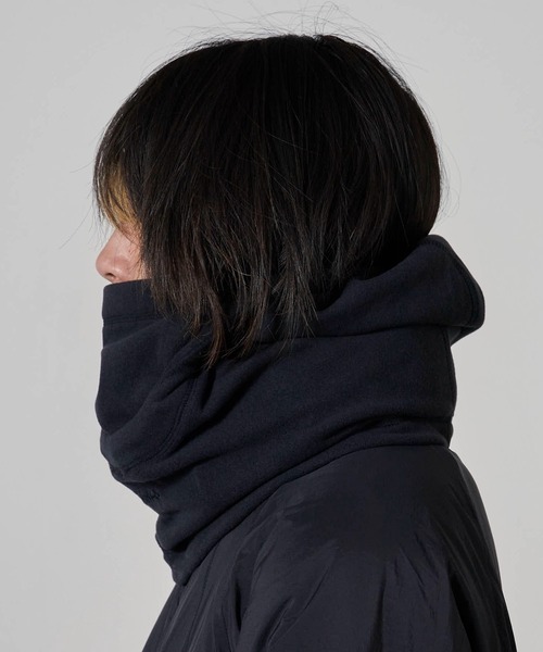 WILD THINGS(ワイルドシングス)の「WILD THINGS/ワイルドシングス POLARTEC STORM HOODIE ポーラテック ストームフーディ バラクラバ(ネックウォーマー/スヌード・メンズ・グリーン/ブラック/グレー・FREE)」の15枚目の写真