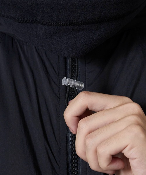 WILD THINGS(ワイルドシングス)の「WILD THINGS/ワイルドシングス POLARTEC STORM HOODIE ポーラテック ストームフーディ バラクラバ(ネックウォーマー/スヌード・メンズ・グリーン/ブラック/グレー・FREE)」の17枚目の写真