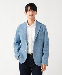 BEAMS HEART | メランジニット ジャケット(テーラードジャケット)