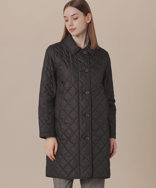 MACKINTOSH LONDON(マッキントッシュ ロンドン)の「キルティングタフタフーデッドコート(その他アウター・レディース・ネイビー/ブラック・36/40/38)」の3枚目の写真