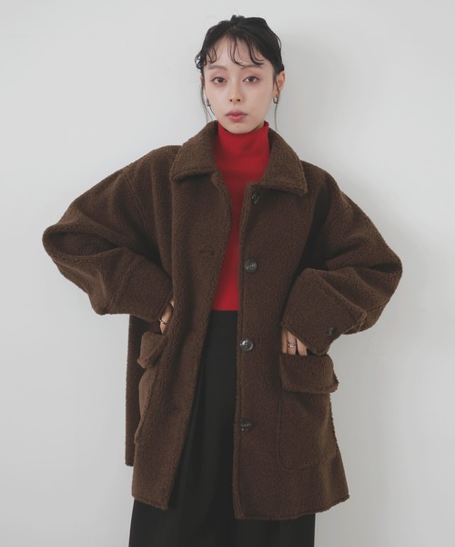ボアムートンステンカラーコート（ムートンコート）｜LIAN（リアン）の