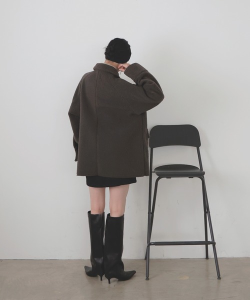 ボアムートンステンカラーコート（ムートンコート）｜LIAN（リアン）の