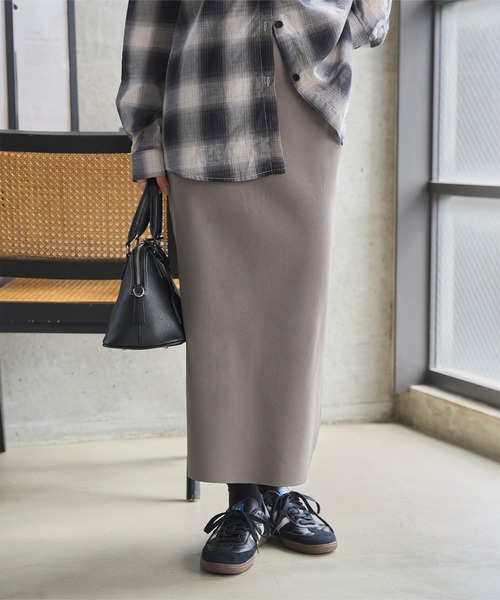 セール】スポンディッシュニットタイトスカート（スカート）｜KOBE