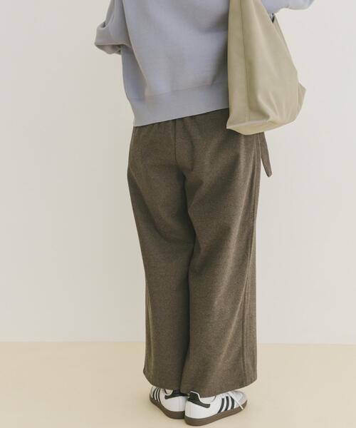 ITEMS URBANRESEARCH（アイテムズ アーバンリサーチ）の「アシメベルトデザインパンツ（その他パンツ・レディース・ブラック/ブラウン・MEDIUM/SMALL）」の19枚目の写真