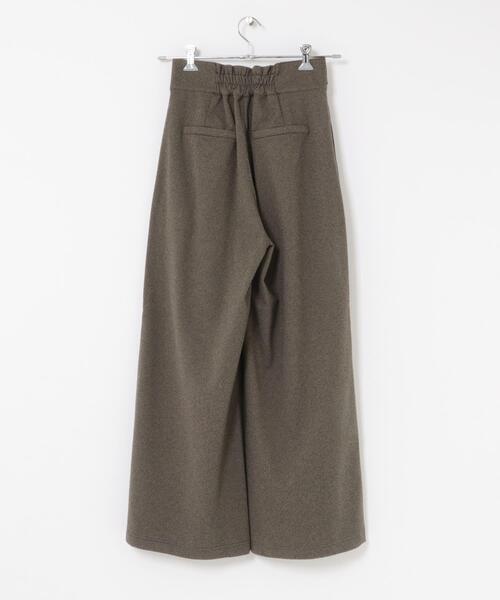 ITEMS URBANRESEARCH（アイテムズ アーバンリサーチ）の「アシメベルトデザインパンツ（その他パンツ・レディース・ブラック/ブラウン・MEDIUM/SMALL）」の7枚目の写真