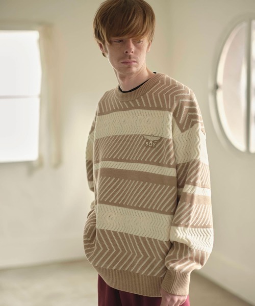 【BOY LONDON】BOYLONDON PUZZLE KNIT