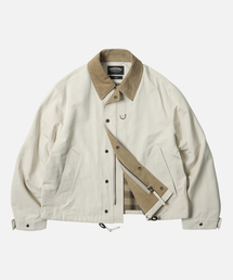 FRIZMWORKS（フリズムワークス）の「HERITAGE HUNTING JACKET 002 _ CREAM（ミリタリージャケット）」