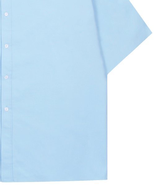 GRAVER（グレーバー）の「[ユニセックス]フラワードット刺繍オーバーサイズ半袖シャツ_スカイブルー（シャツ/ブラウス・レディース・スカイブルー・MEDIUM/LARGE）」の5枚目の写真