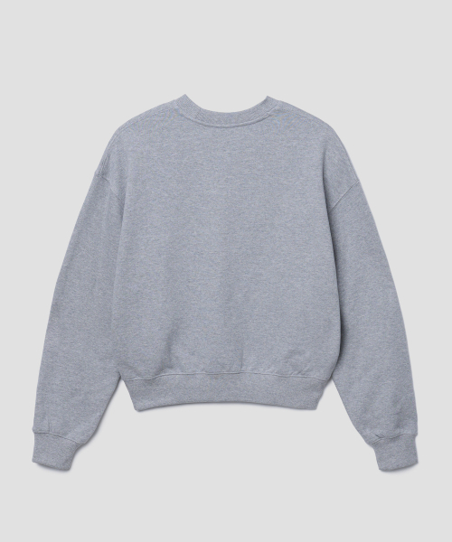 TTUDEMENT(トュードメント)の「ESSENTIAL LOGO SWEATSHIRT_MELANGE GREY(スウェット・レディース・その他・FREE)」の3枚目の写真