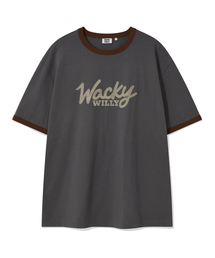 タイポリンガー半袖Tシャツチャコール