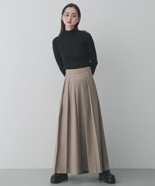 SENSE OF PLACE by URBAN RESEARCH(センスオブプレイスバイアーバンリサーチ)の「ハカマタックパンツ(その他パンツ・レディース・チャコールグレー/ベージュ・SMALL/MEDIUM)」の19枚目の写真