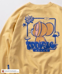 SEQUENZ（シークエンズ）の「【72】【TOM＆JERRY/トムとジェリー】ジェリー グラフィックプリント 裏毛 スウェット（スウェット）」