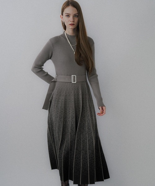 グラデプリーツニットワンピース(HARE)（ワンピース）｜HARE（ハレ）の