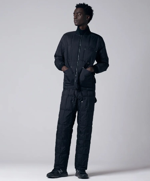 TAION/タイオン/Work W-Zip Hood LibNeck Down Jacket（ダウン