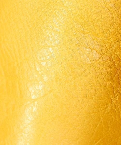 a.p.o.v. チェーンステッチ刺繍サガラワッペンウール＆合成皮革切替