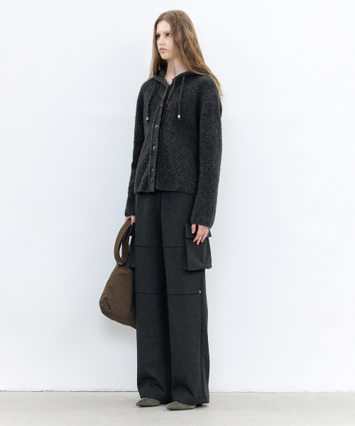 INSILENCE WOMEN(インサイレンスウーマン)の「パティグポケットスラックス チャコール(スラックス・レディース・その他・X-SMALL/SMALL/MEDIUM)」の2枚目の写真