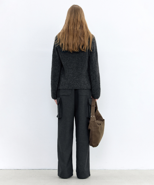 INSILENCE WOMEN(インサイレンスウーマン)の「パティグポケットスラックス チャコール(スラックス・レディース・その他・X-SMALL/SMALL/MEDIUM)」の3枚目の写真