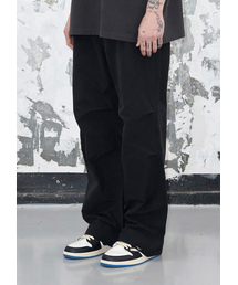 LIMELIGHT APPAREL（ライムライトアパレル）の「アパレルスタンダードフィットナイロンパンツ（ブラック）（その他パンツ）」