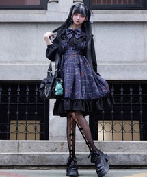 NIBBLE POISON（ニブルポイズン）の「ナイトメアチェックワンピース（ワンピース）」