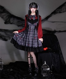 NIBBLE POISON（ニブルポイズン）の「ナイトメアチェックワンピース（ワンピース）」