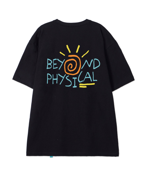 ASTRAL PROJECTION（アストラルプロジェクション）の「[ビヨンドフィジカル]コットンルーズフィット半袖Tシャツ_ブラック（Tシャツ/カットソー・メンズ・その他・LARGE/MEDIUM/X-LARGE/XX-LARGE）」の3枚目の写真