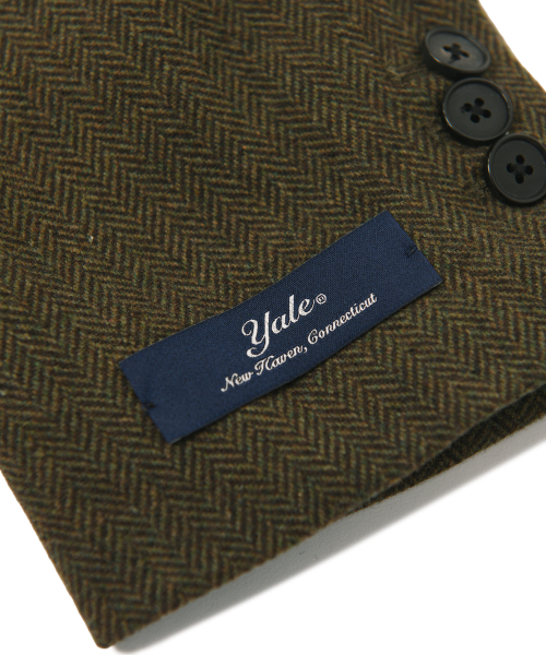 YALE(イェール)の「ヘリテージウールブレザー_ヘリンボーンブラウン(テーラードジャケット・レディース・その他・X-LARGE/MEDIUM/LARGE)」の6枚目の写真