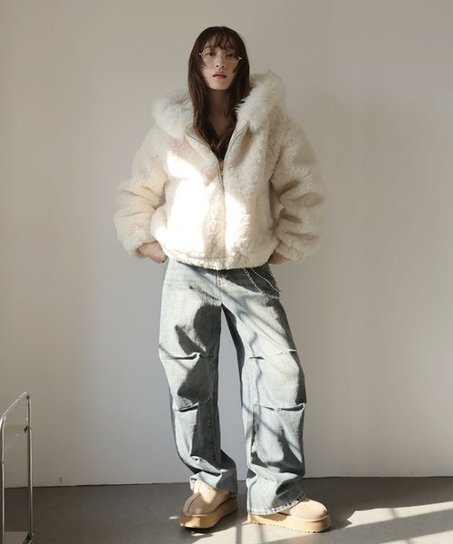 Ulysses 裏起毛ボアジャケット　新品未使用 セール】裏起毛ボアジャケット（その他アウター）｜Ulysses（ユリシス