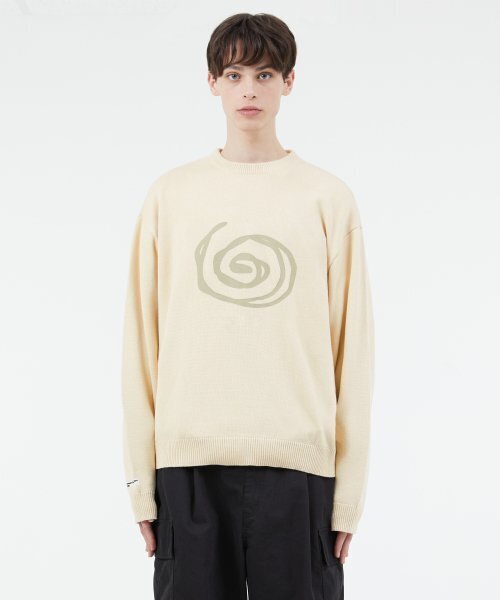 LMCの「SPIRAL KNIT SWEATER ivory(ニット/セーター・レディース・その他・LARGE/MEDIUM/SMALL/X-LARGE)」の3枚目の写真
