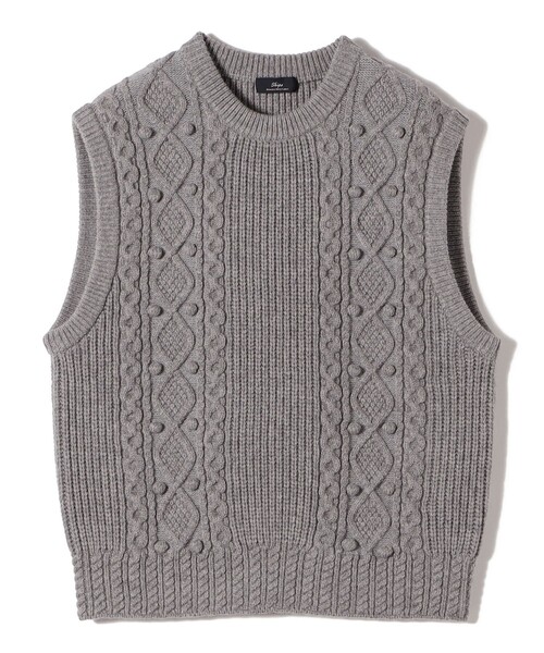 セール】SHIPS Primary Navy Label:〈手洗い可能〉PON PON ケーブル