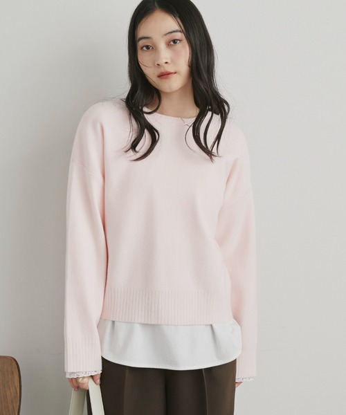 セール】ファインウールオーバーニット（ニット/セーター）｜DOUX