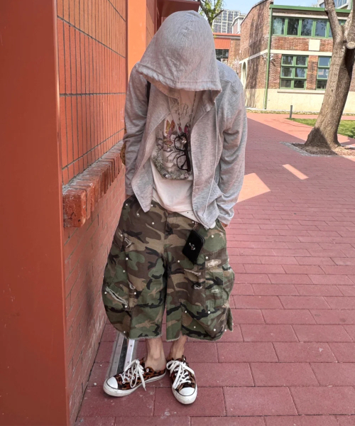 STEEPC(スティップ)の「PEARL* カモフラージュ バミューダパンツ(その他パンツ・レディース・その他・MEDIUM/X-LARGE/LARGE/SMALL)」の3枚目の写真