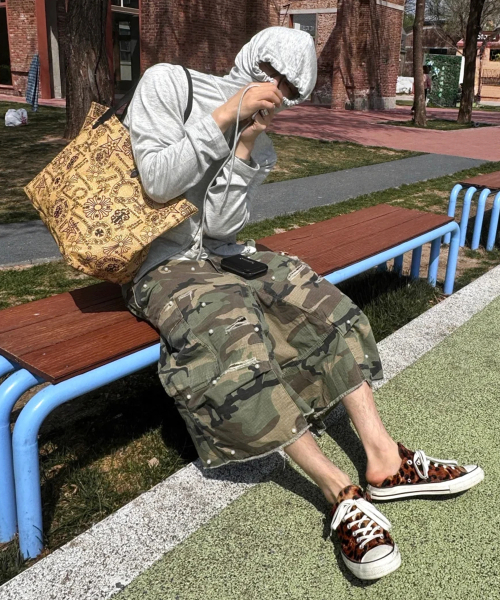 STEEPC(スティップ)の「PEARL* カモフラージュ バミューダパンツ(その他パンツ・レディース・その他・MEDIUM/X-LARGE/LARGE/SMALL)」の4枚目の写真