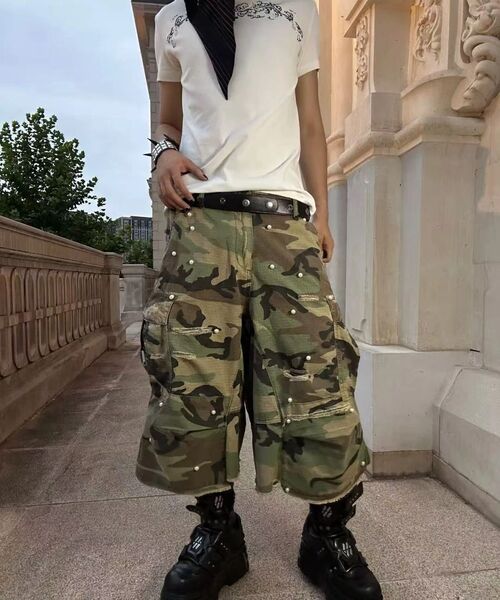 STEEPC(スティップ)の「PEARL* カモフラージュ バミューダパンツ(その他パンツ・レディース・その他・MEDIUM/X-LARGE/LARGE/SMALL)」の6枚目の写真