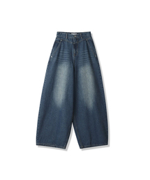 ZENDUST（ジェンダスト）の「Rothen Wide Denim Pants WASHING BLUE（デニムパンツ）」