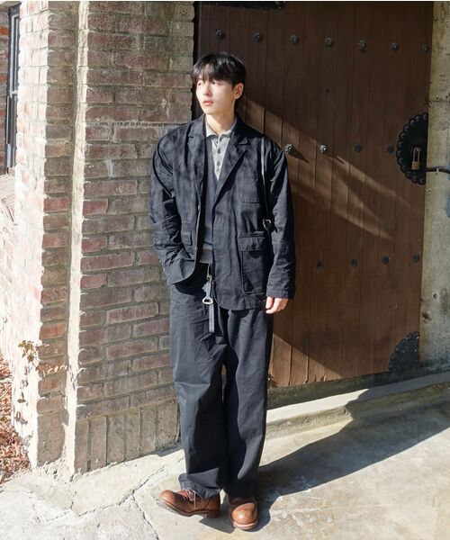 COSTUME O’CLOCK(コスチュームオクロック)の「コットンウォッシュドワイドパンツブラック COOSPT243BLACK(その他パンツ・メンズ・その他・26/28/34/32/30)」の6枚目の写真